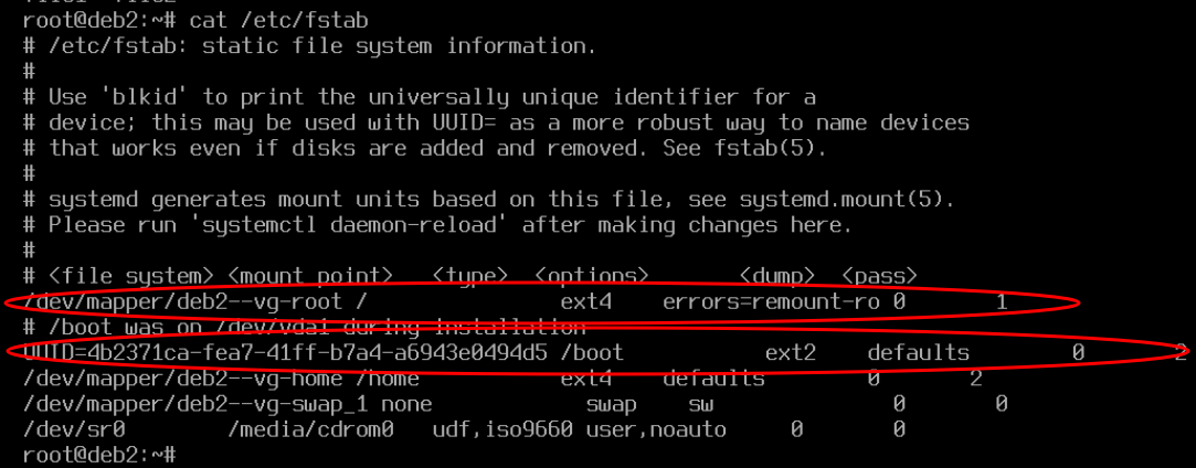 deb2fstab