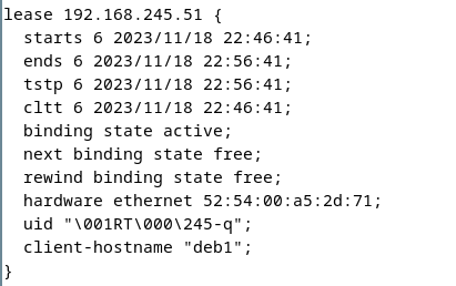 dhcpdleases