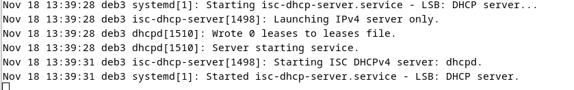 dhcpstart