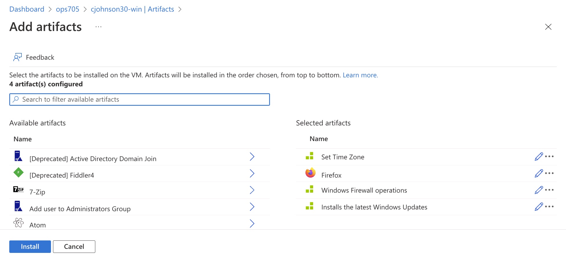 Image: Lab 2 - Windows Artifacts