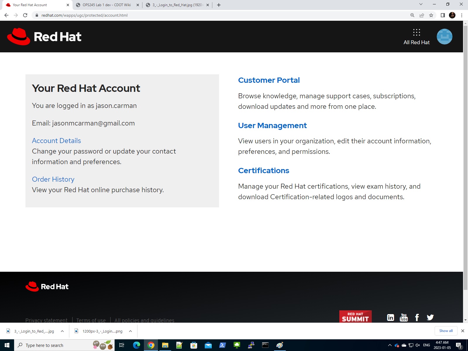 Red Hat Login