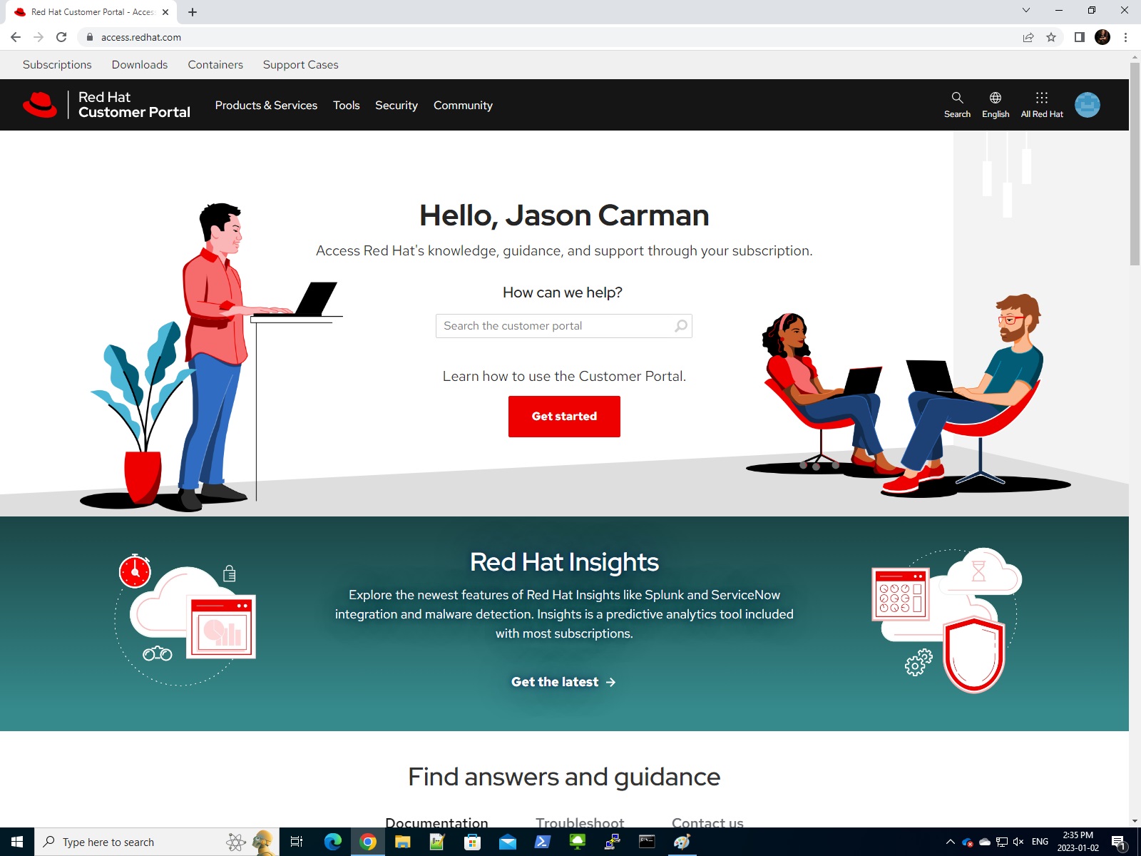 Red Hat Customer Portal