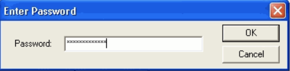 Password Dialog Box