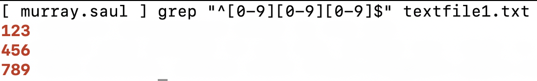 Regex Output 6