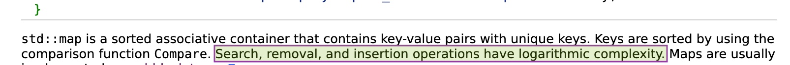 &quot;...Search, removal, and insertion operations have logarithmic complexity....&quot;